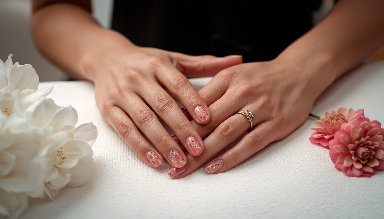 Shellac manicure at V & V Nails